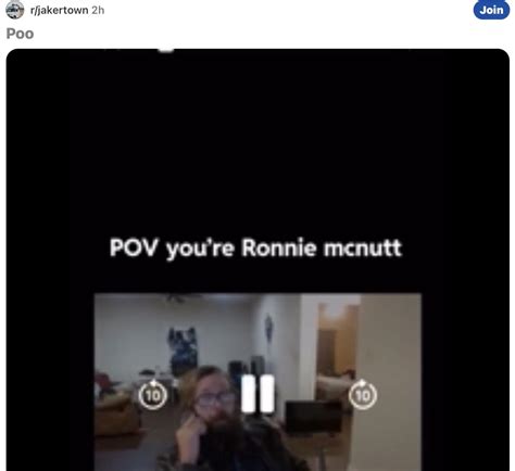The stream has since been taken down, but not before the video was reposted and shared. . Ronnie mcnut uncensored